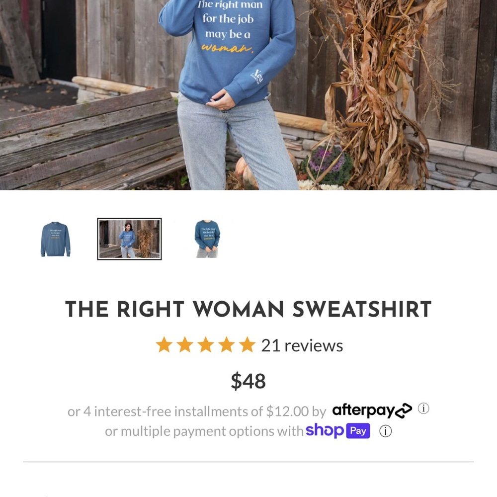 Blue Sweater - Picture 4 of 5